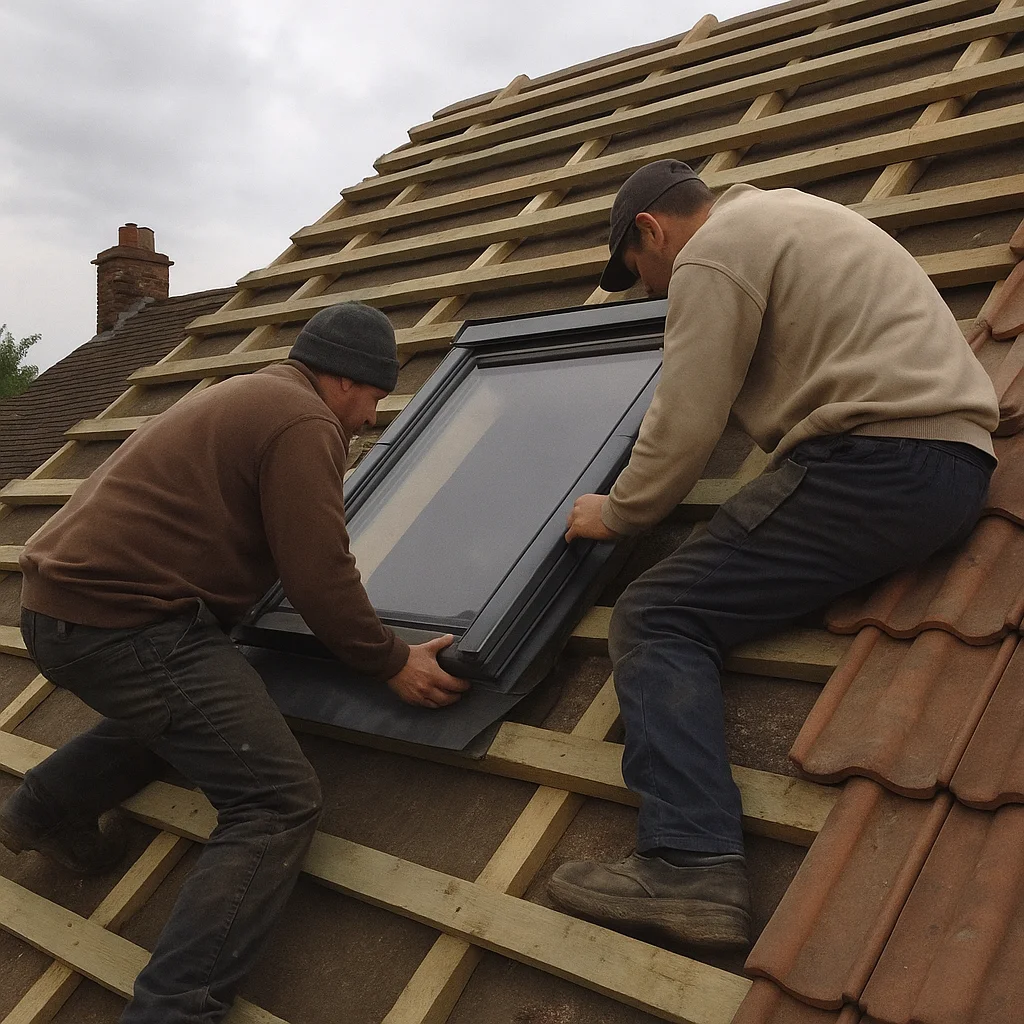 Montaj Ferestre de Mansardă (Velux, Fakro)